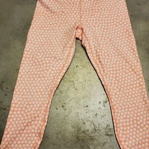 Fabletics Kids Pink Star Pattern Leggings